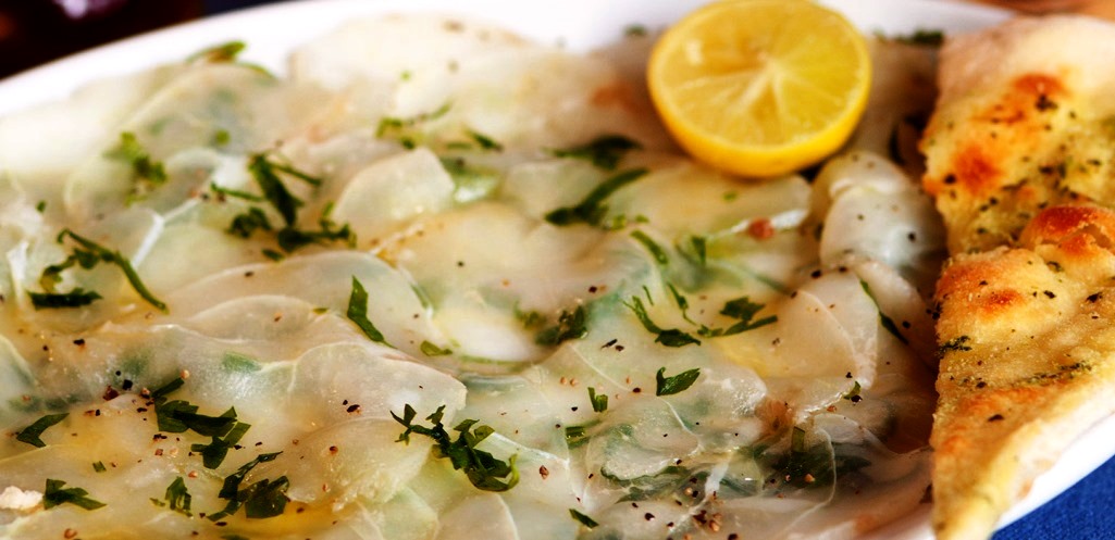Il carpaccio di mare ristorante di pesce